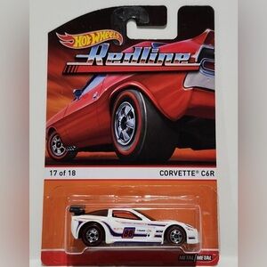 Hot Wheels Redline Corvette C6R Die-Cast Car